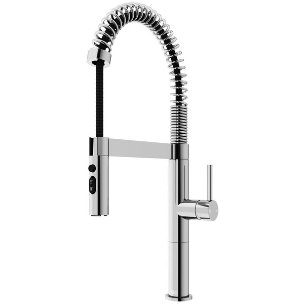 VIGO Edison Pro 20-in Kitchen Faucet, Various Finishes F3