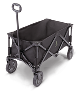 Woods Outdoor Collapsible Folding Utility Standard Wagon & Carry Bag, 150 lb Capacity, Black
