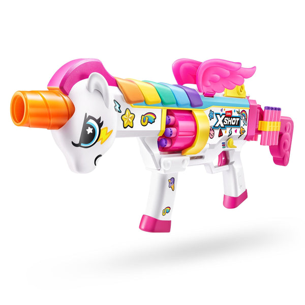 Zuru X-Shot Big Rizz Blastercorn Foam Dart Toy Blaster with 24 Darts L1